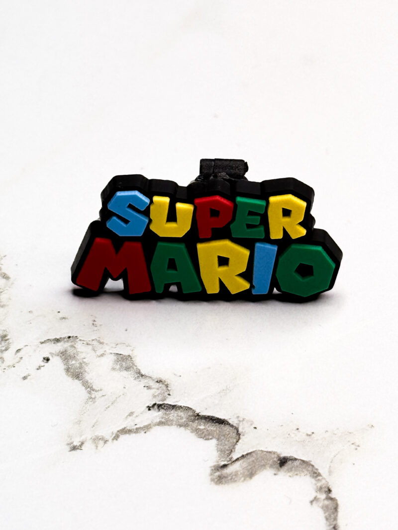 Super Mario Shoe Charm