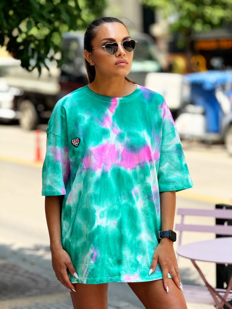 Green Tie Dye T-shirt