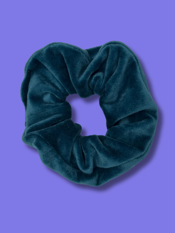 Scrunchie Daisy Ocean Petrol