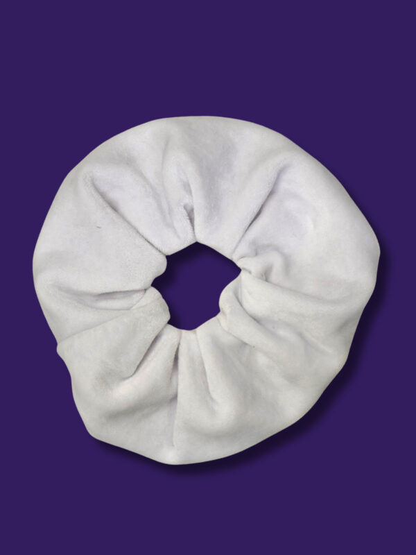 Scrunchie Daisy Coconut White