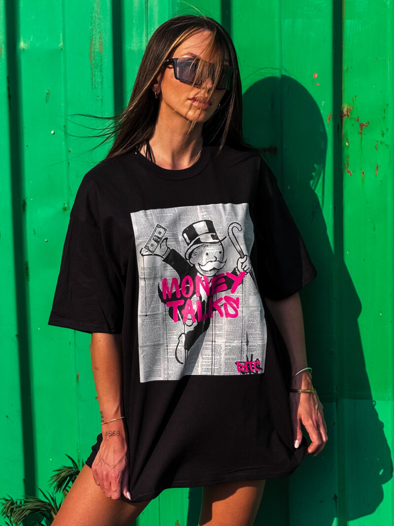 Money Talks Print T-shirt - Image 9