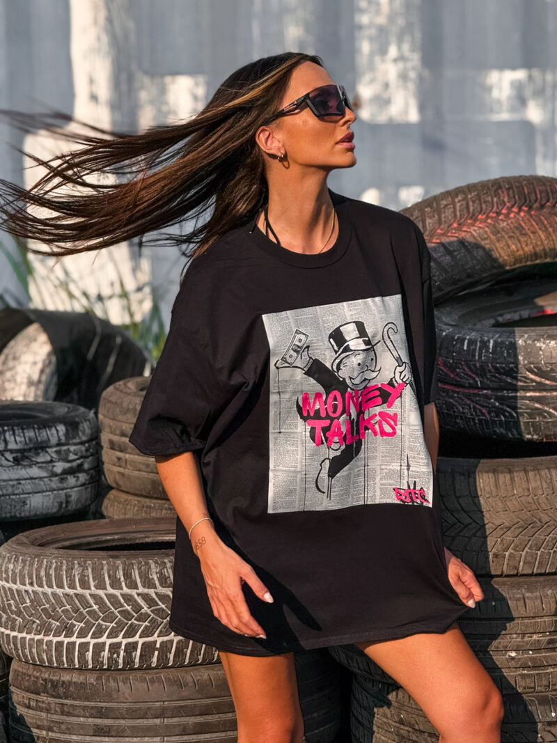 Money Talks Print T-shirt - Image 3