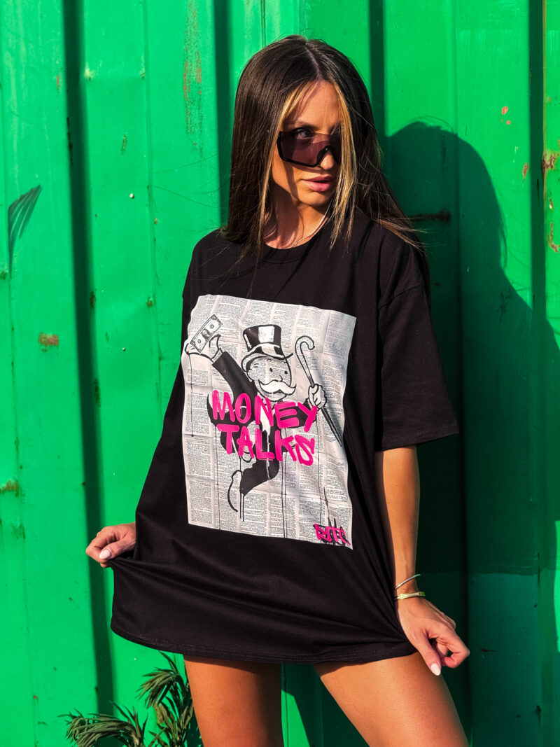 Money Talks Print T-shirt - Image 2