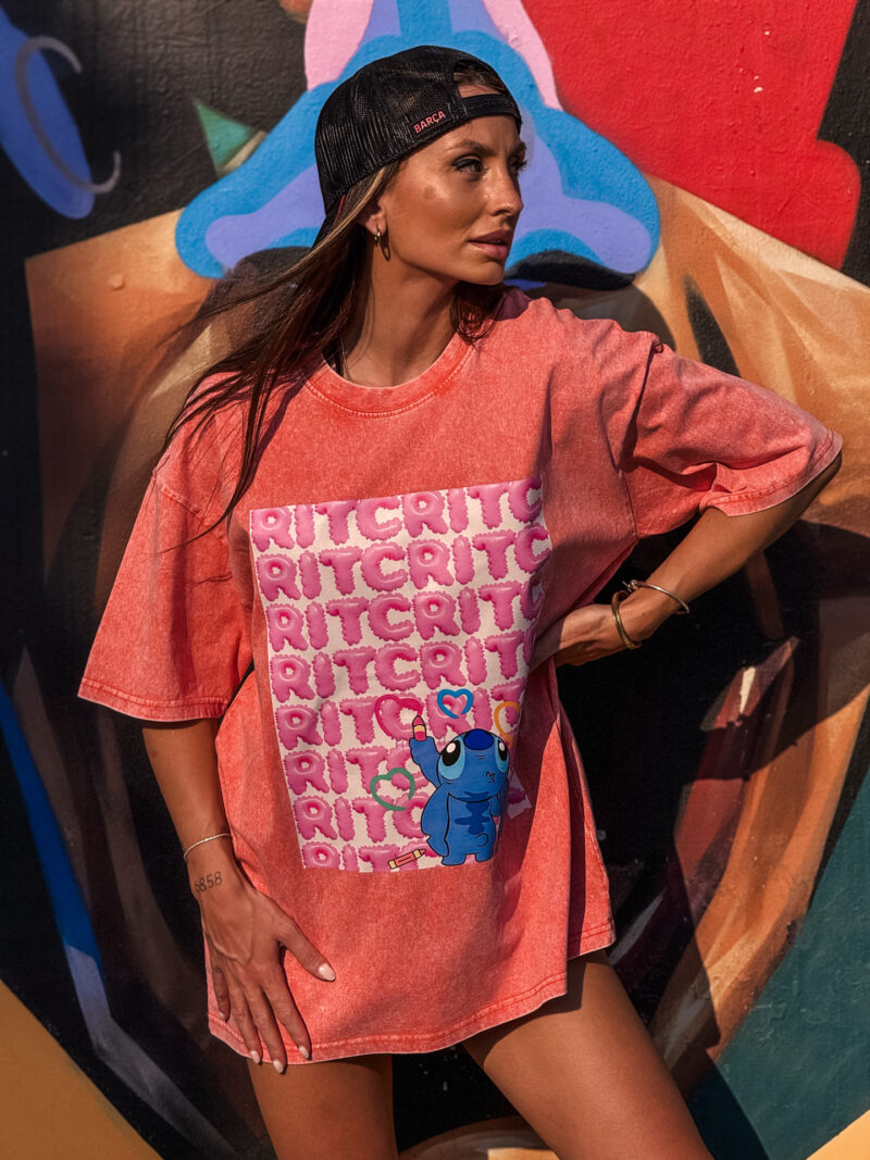 Ritc Logo by Stitch Print T-shirt - Image 5