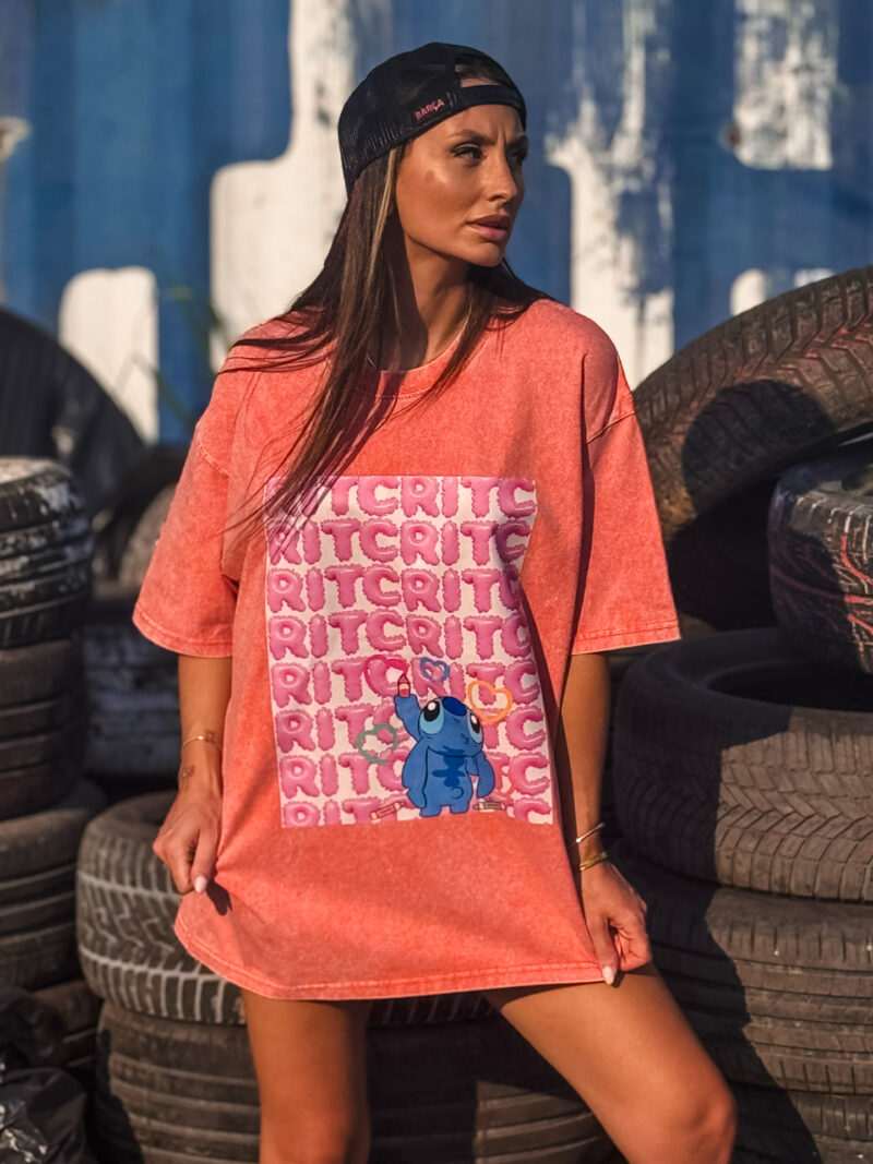 Ritc Logo by Stitch Print T-shirt - Image 6