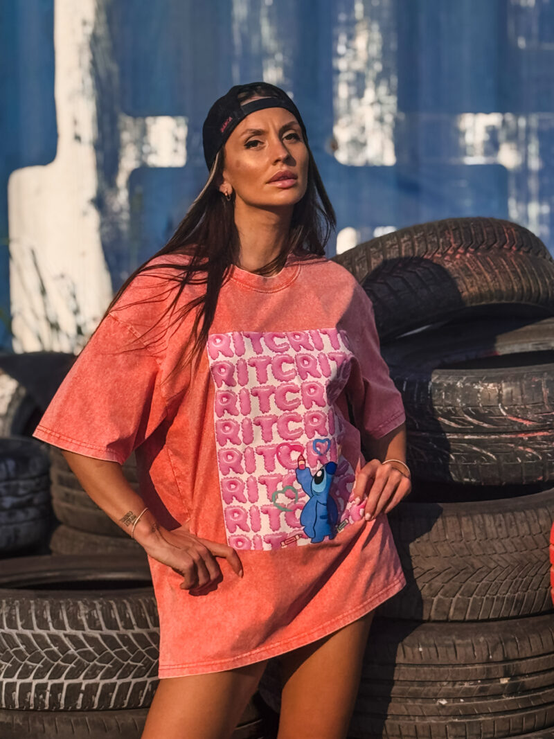 Ritc Logo by Stitch Print T-shirt - Image 7