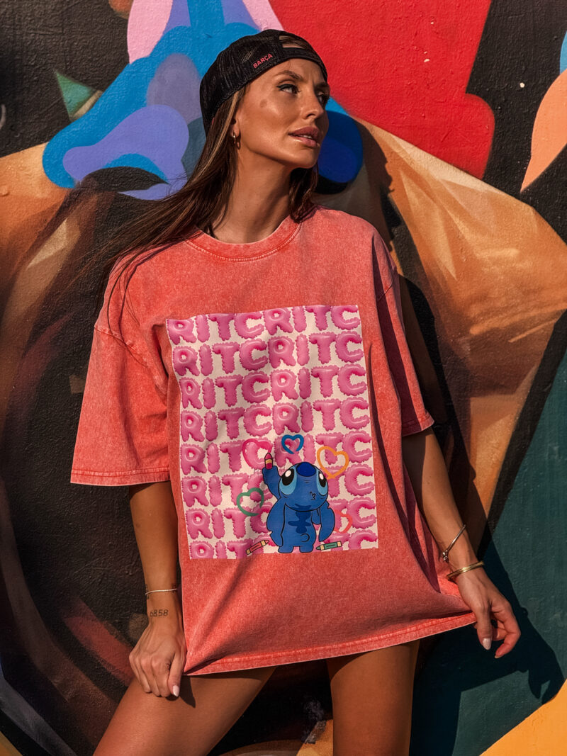 Ritc Logo by Stitch Print T-shirt - Image 3