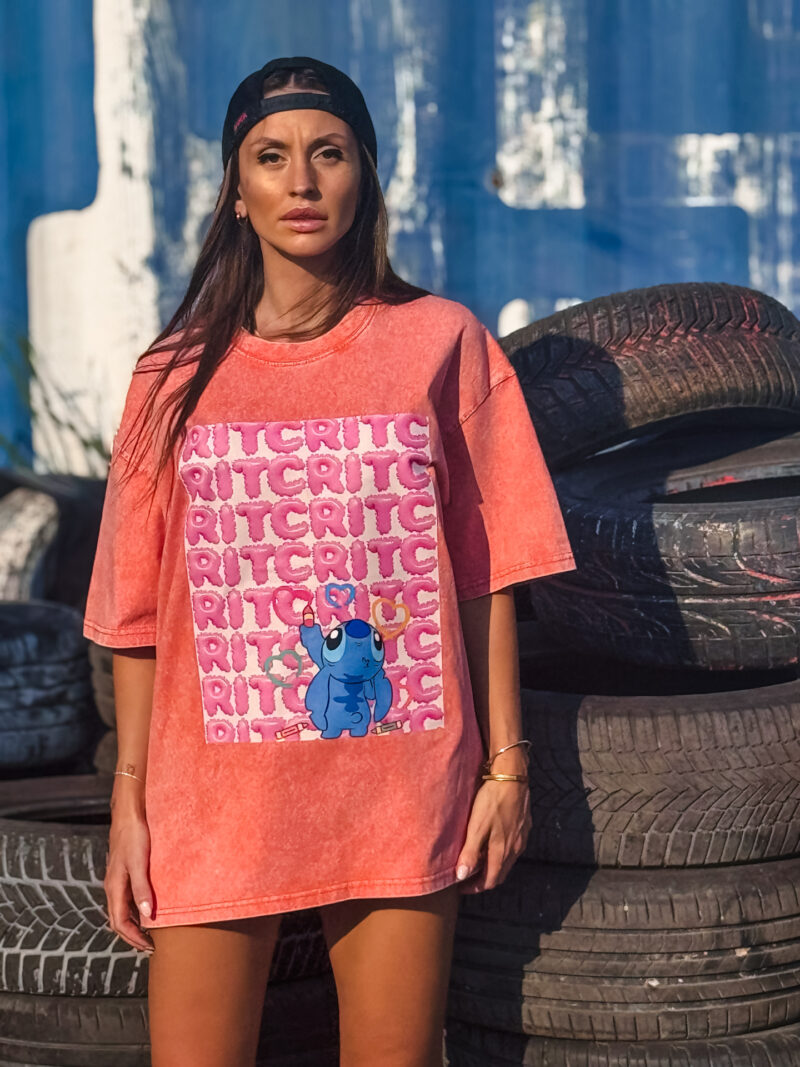 Ritc Logo by Stitch Print T-shirt - Image 8