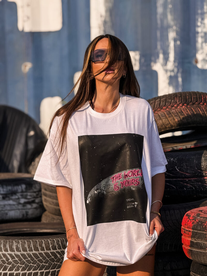 The World Is Yours Print T-shirt - Image 2