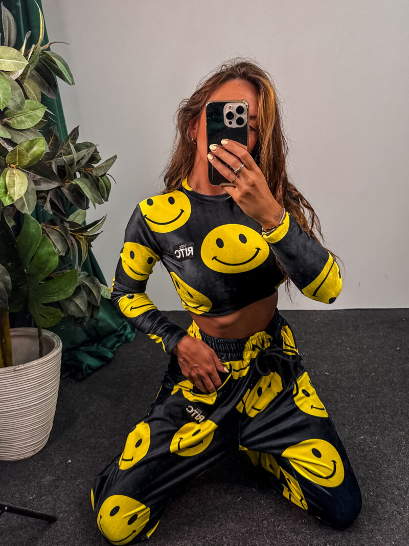 Βελουτέ Σετ Nina Smilies Print - Image 2