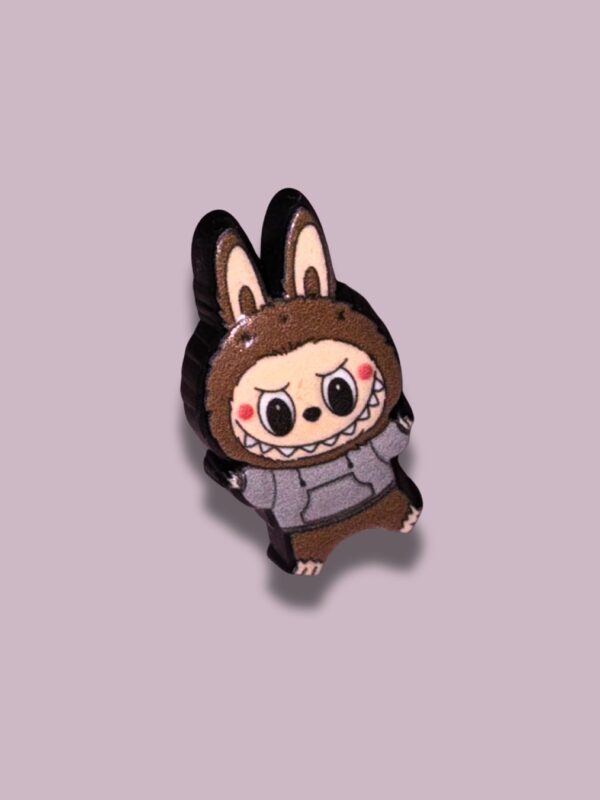 Labubu The Monsters Brown Grey