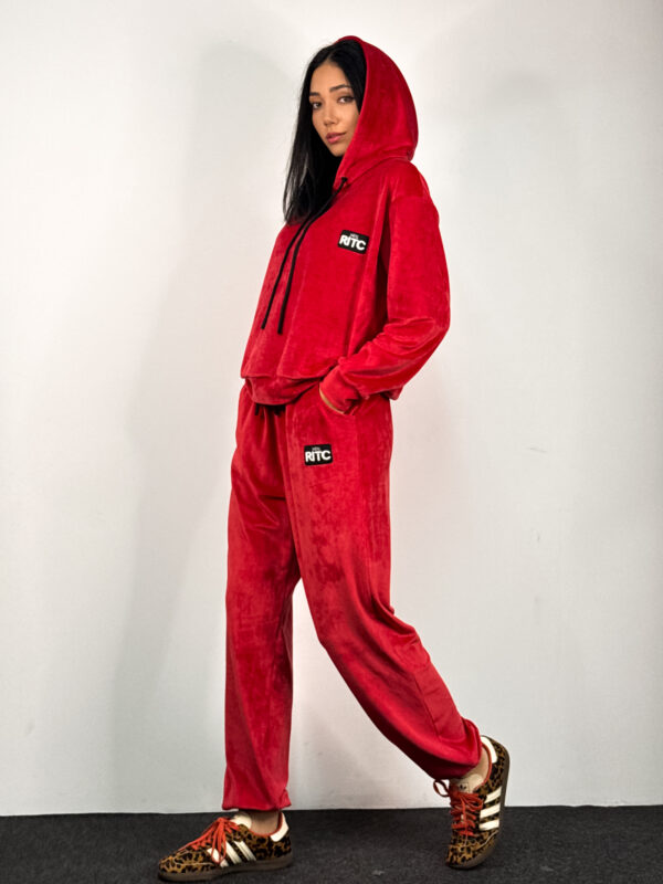 Βελουτέ Σετ Celeste Red