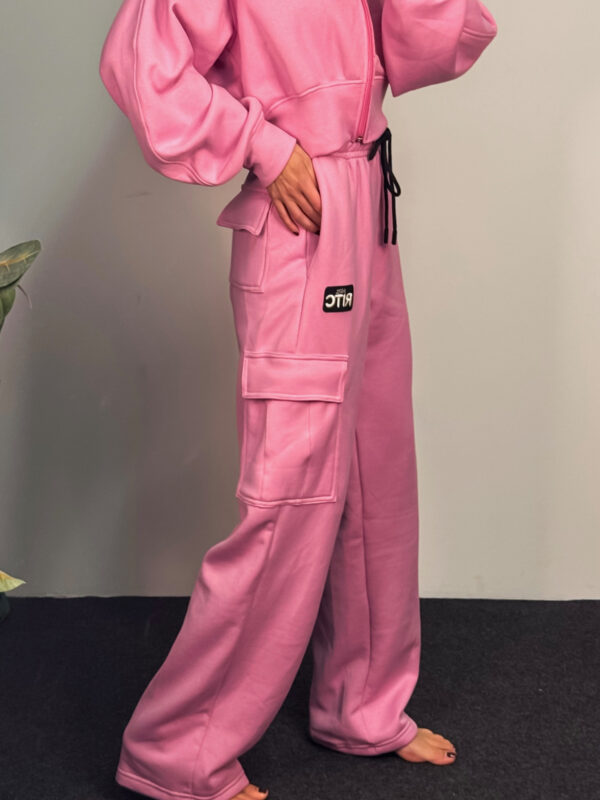 Βαμβακερό Παντελόνι Alanis Pink