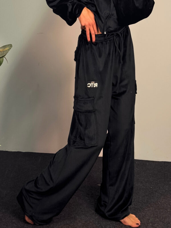 Βελουτέ Παντελόνι Alanis Black