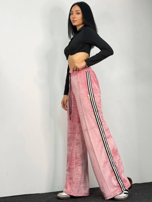 Fashion Limousine | Pink Velvet Pants Angie