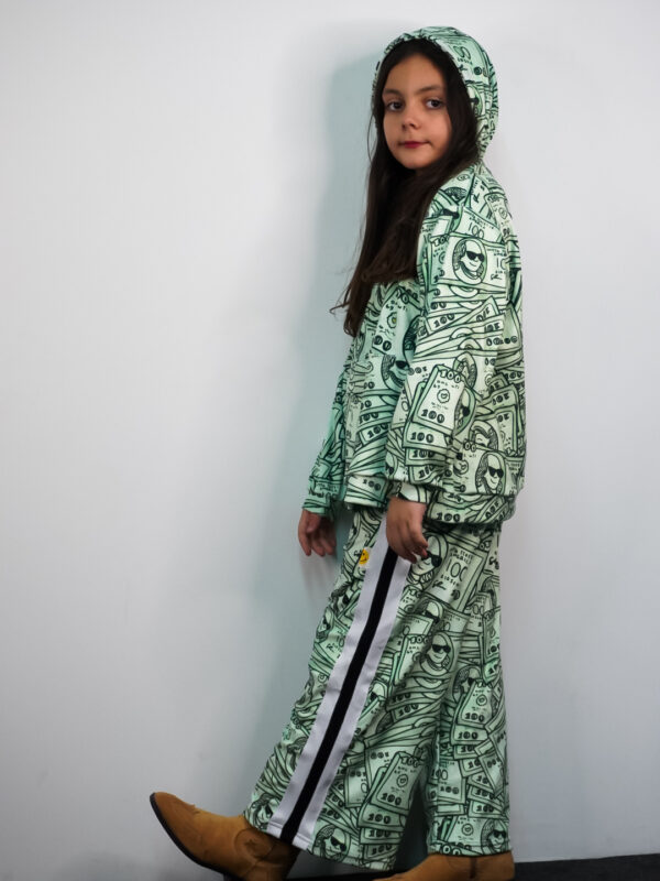 Kids Velvet Set Josie Million Dollar Baby Print