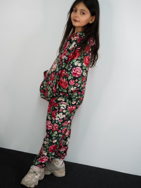 Παιδικό Βελουτέ Σετ Taylor Floral Print