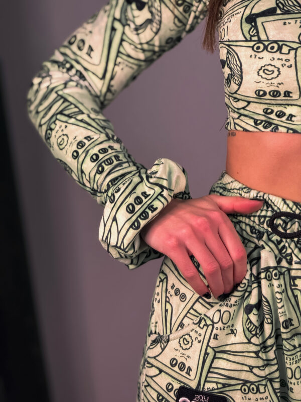 Scrunchie Daisy Million Dollar Baby Print