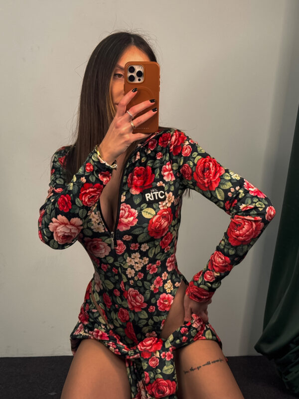 Βελουτέ Κορμάκι Lexie Floral Print