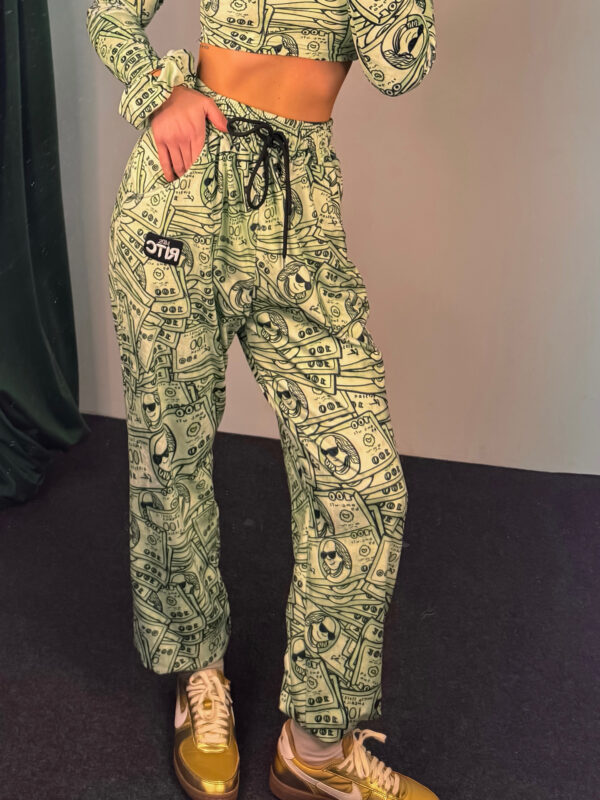 Βελουτέ Παντελόνι Daisy Million Dollar Baby Print