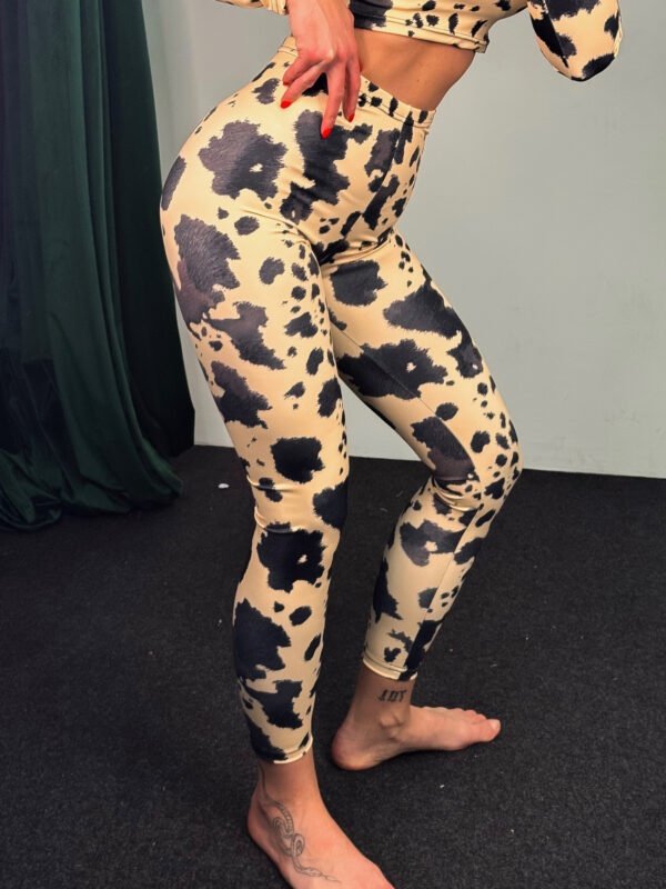 Κολάν Ramona Beige Cow Print