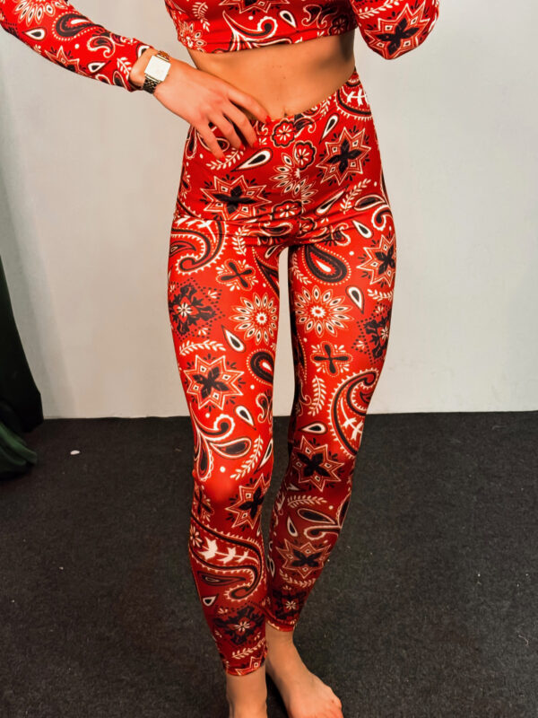 Κολάν Ramona red Bandana Print