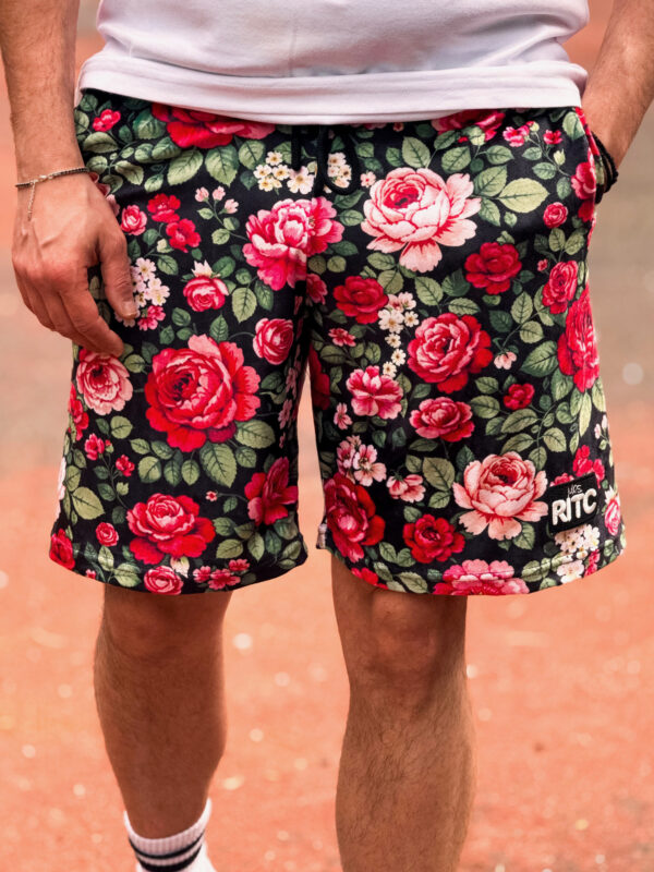 Βελουτέ Βερμούδα Logan Floral Print