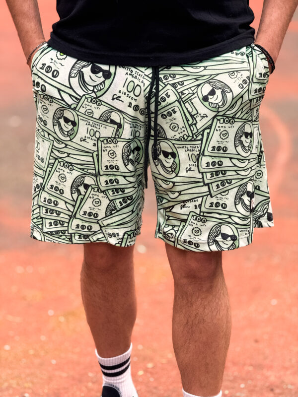 Βελουτέ Βερμούδα Logan Million Dollar Baby Print