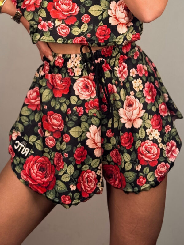 Βελουτέ Shorts Melody Floral Print