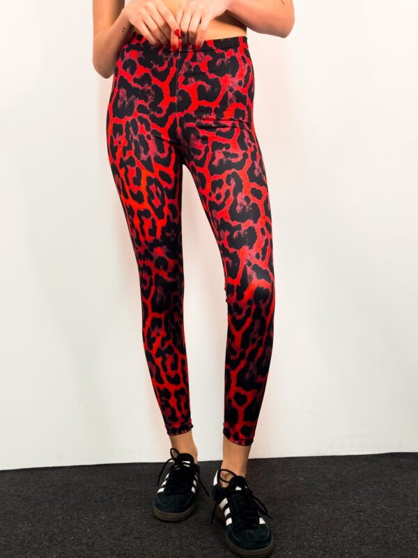 Κολάν Ramona Red Leopard Print