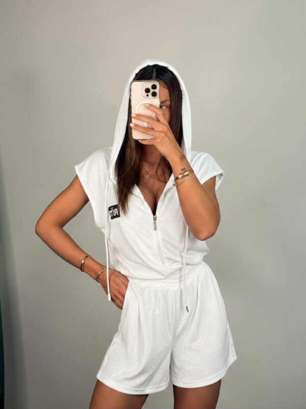 Βελουτέ Ολόσωμη Φόρμα Naomi White