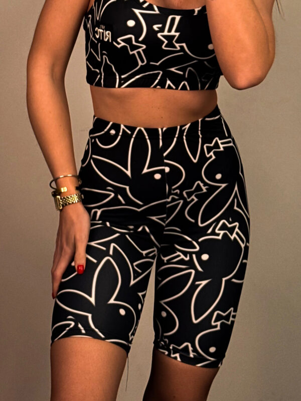 Ποδηλατικό Κολάν Alexia Playboy Bunny Print