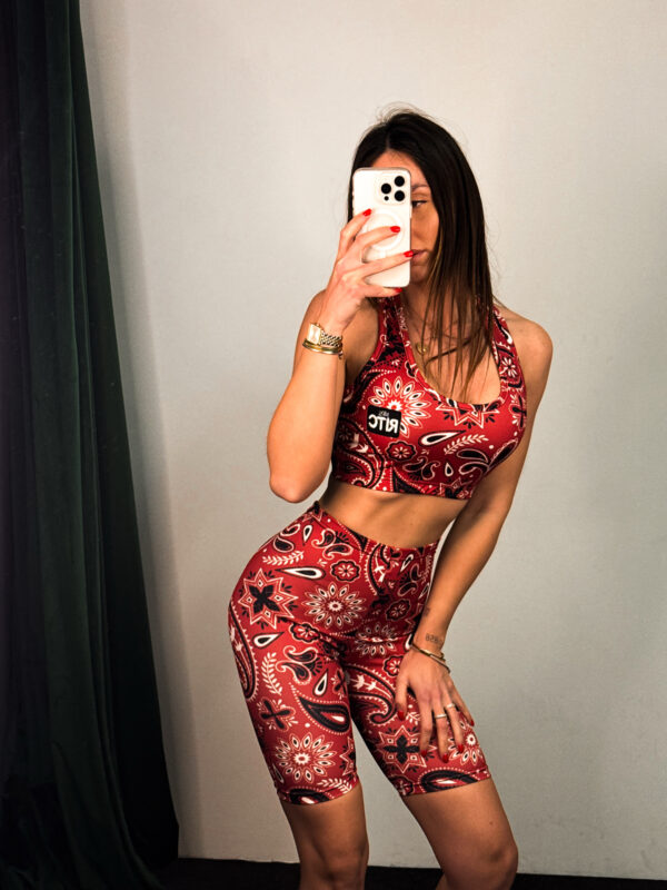 Σετ Κολάν Allison Red Bandana Print