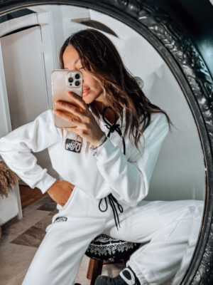 Benifer White Cotton Set