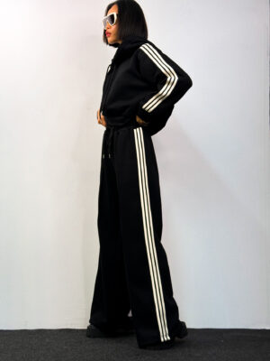 Fashion Limousine | Black Cotton Set Angie