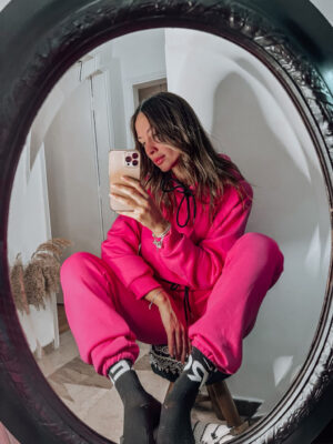 Benifer Fuchsia Cotton Set