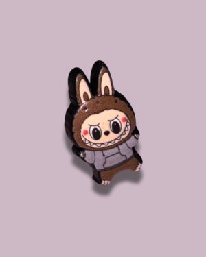 Labubu The Monsters Brown Grey