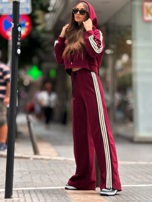 Fashion Limousine | Bordeaux Cotton Set Angie
