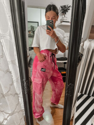Παντελόνι Βαμβακερό Callie Pink