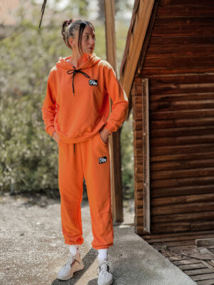 Emily Orange Cotton Set (Spring Fabric)