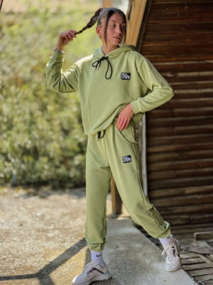 Emily Sage Green Cotton Set (Spring Fabric)