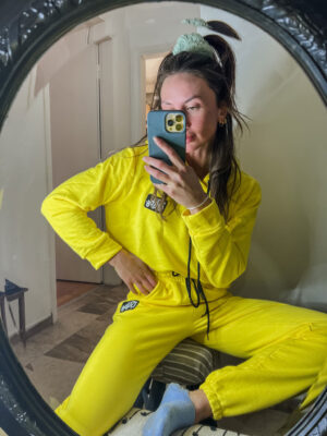 Emily Yellow Cotton Set (Spring Fabric)