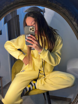 Βαμβακερό Σετ Frankie Pastel Yellow