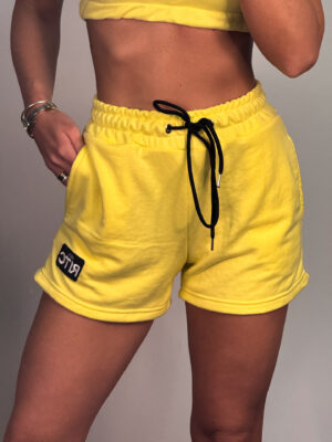 Βαμβακερό Shorts Stella Yellow