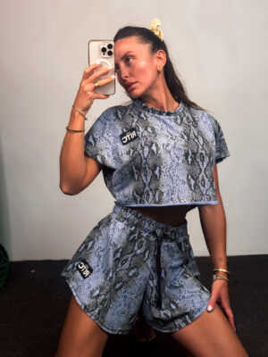 Cotton Set Valerie Ciel Snake Skin Print