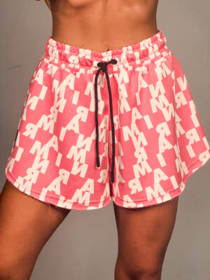 Βαμβακερό Shorts Melody Letterplay Print