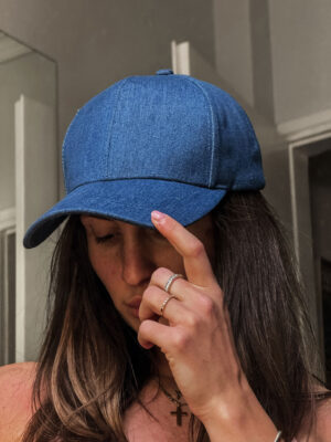 Καπέλο jockey Cameron Denim