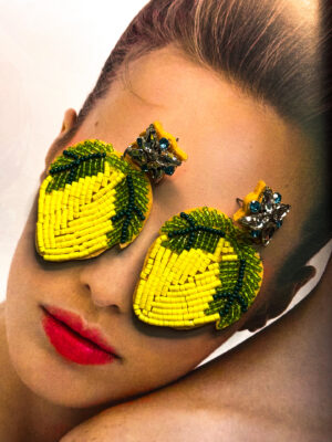 Σκουλαρίκια Yellow Fruit
