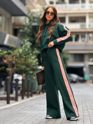 Fashion Limousine | Green Cotton Set Angie