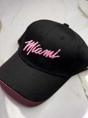 Καπέλο Miami Black/Pink